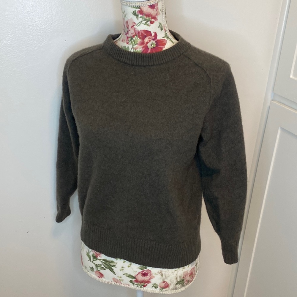 Everlane The ReCashmere Crew Sweater - Grey Sand
